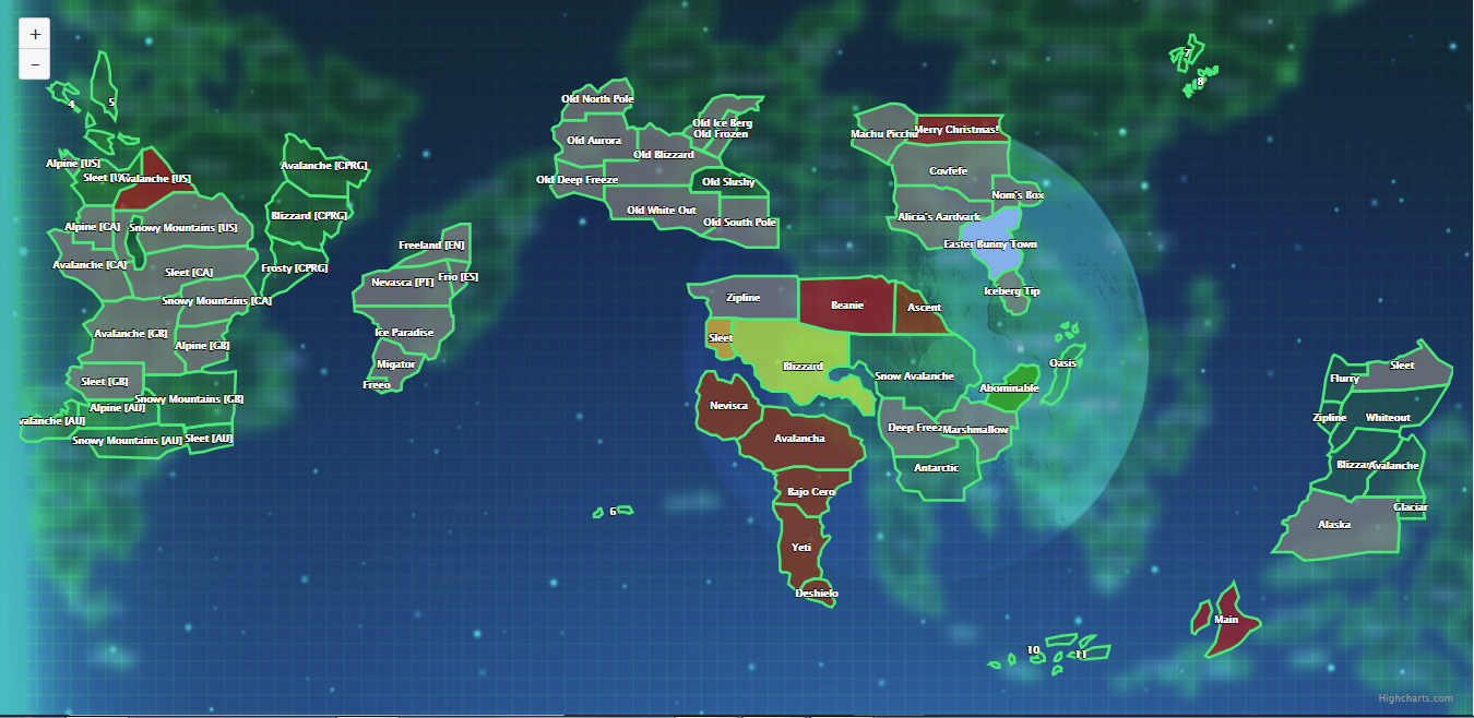 Server Map