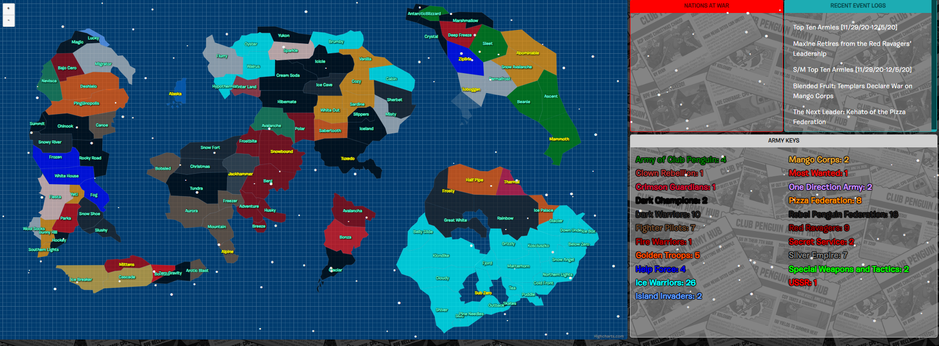 Server Map