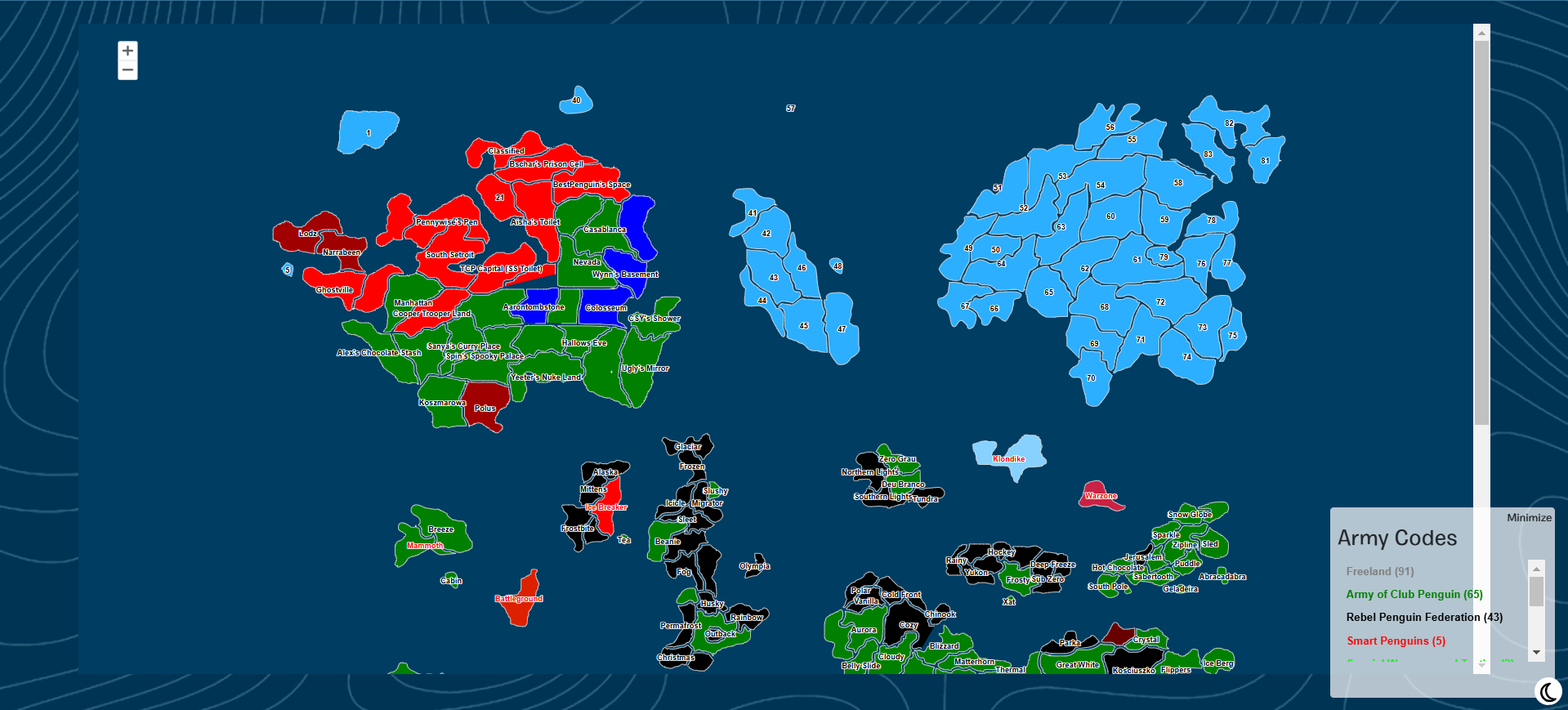 Server Map