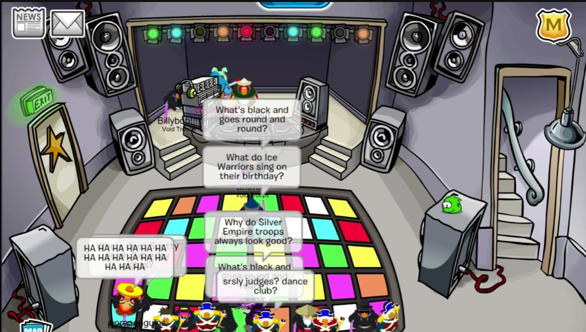 The Bastille Vanguard battling Void Troops in the Night Club