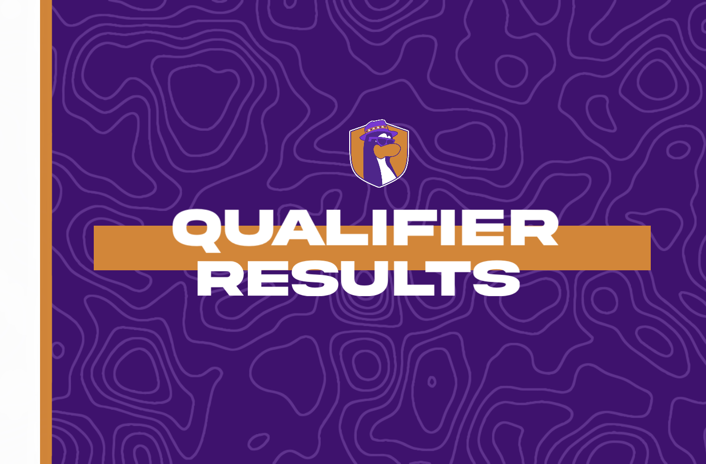 A Club Penguin Armies thumbnail image, it has white text that says "Qualifiers Results" in reference to the Jackpot Conference Results