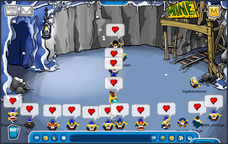The Bastille Vanguard at Inside Mines in an anchor formation. They are performing a heart emote tactic