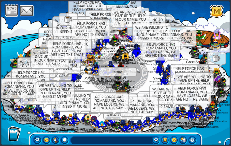 Help Force vs RPF at Iceberg