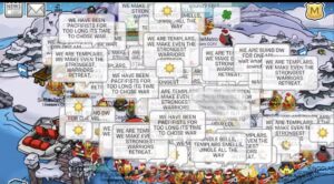 Templars, Dark Warriors, and Romans fighting at Docks during Christmas Chaos XV