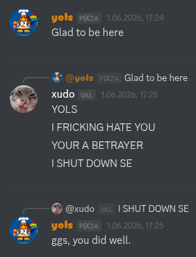 xudo calls out yols